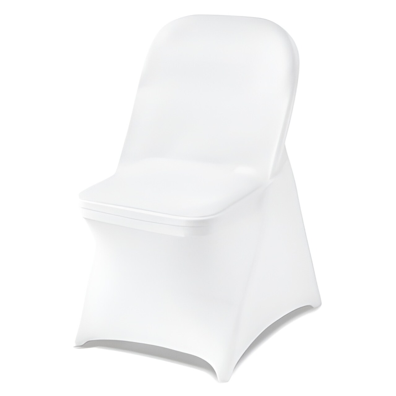 150 Pack Stretch Chair Covers for Folding Chairs Polyester Spandex Wrinkle Resistant